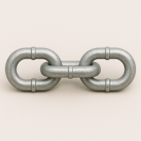 Цепь круглозвенная с буртиком Б2-2,5х14