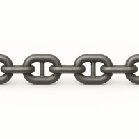 Цепь круглозвенная с распорками А2-2,5-34х136