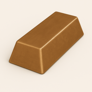 Чушка бронзовая БрА10Ж3 ГОСТ 614-97 в наличии в Пскове