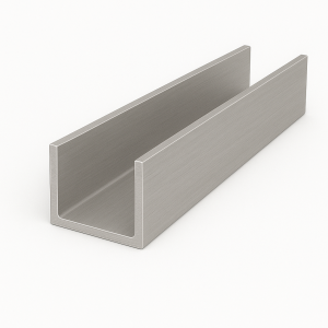 П-образный профиль алюминиевый 10,5х154х6,3 мм АК6 ГОСТ 13623-90 в наличии в Пскове