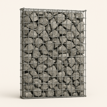 Габион для забора 2х0,5х1 м ГОСТ Р 52132-2003 в наличии в Пскове