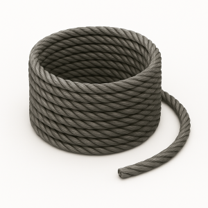 Канат одинарной свивки ТК 8,1 мм ГОСТ 3063-80 в наличии в Пскове