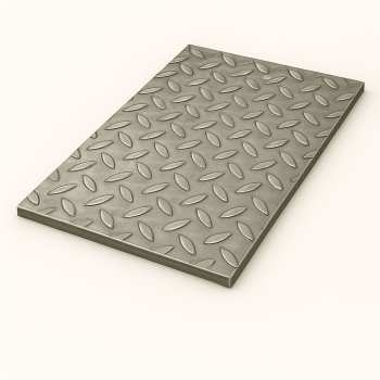 Лист стальной рифленый 3х1250х2500 мм ромб Ст3пс в наличии в Пскове