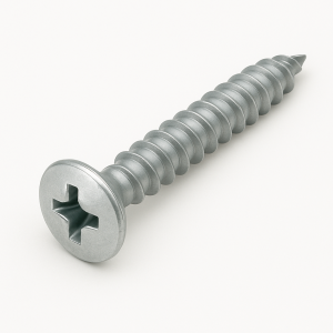 Саморез оконный 4,1х30 для окон белый цинк в наличии в Пскове