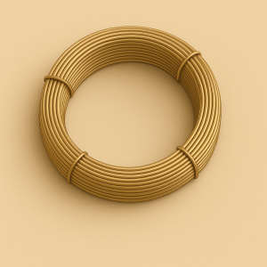 Латунная проволока тянутая 3 мм Л63 ГОСТ 1066-2015 в наличии в Пскове