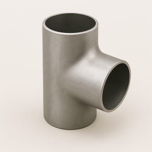 Тройник нержавеющий равнопроходной 76х3,5 мм 12Х18Н10Т в наличии в Пскове