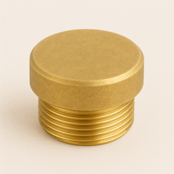 Заглушка латунная ДУ 25 НР в наличии в Пскове