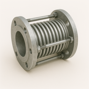 Компенсатор стальной осевой фланцевый ДУ 250 в наличии в Пскове