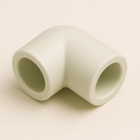 Уголок полипропиленовый 90° ДУ 40