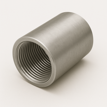 Муфта полнорезьбовая AISI 316L 2 1/2" в наличии в Пскове