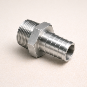 Конический штуцер приварной AISI 316L DIN 11851 70х2 мм в наличии в Пскове