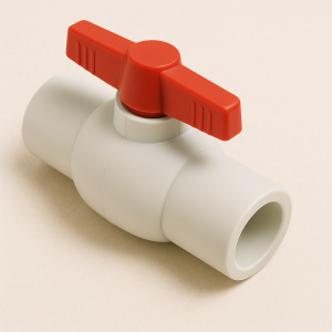 Кран полипропиленовый шаровый 40 мм в наличии в Пскове