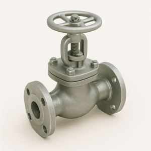 Стальной клапан запорный сальниковый под приварку ДУ 150 РУ 100 ГОСТ 9697-87 в наличии в Пскове