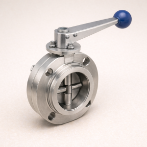 Клапан Бабочка S-S AISI 316 DN 100 (104х2,0) в наличии в Пскове