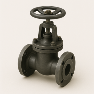 Задвижка чугунная фланцевая ДУ 100 РУ 10 ГОСТ 9698-86 в наличии в Пскове